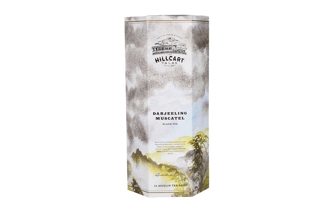 The Hillcart Tales Darjeeling Muscatel Black Tea   Box  14 pcs